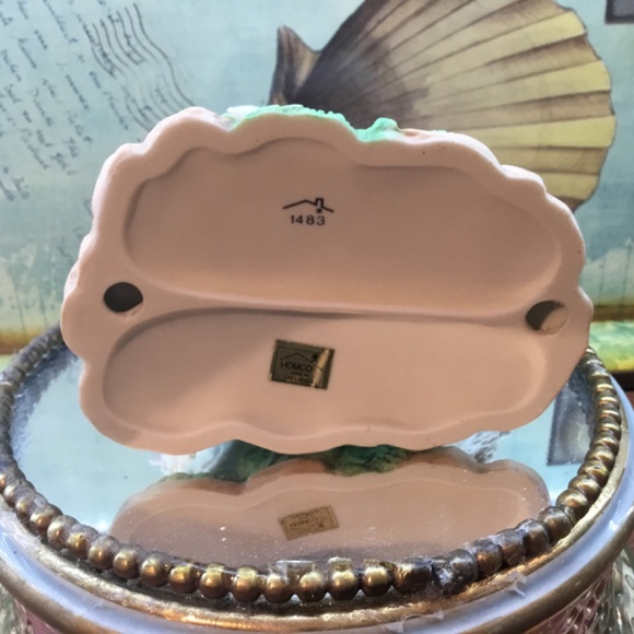 Vintage Homco Figurines Numbered 1483 Sheep and Lamb Porcelain Statues 1984 - Picture 5 of 9